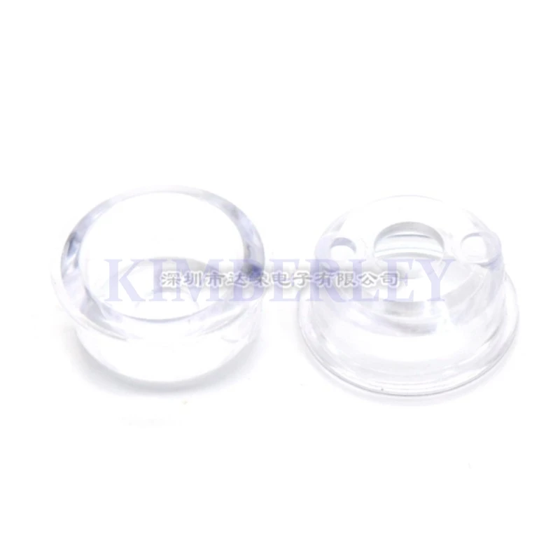 10 Piece 15MM Plastic Holder Light Guide Cup Transparent Light Cup Luminous Cup Knob Light Cup Holder Audio Accessories