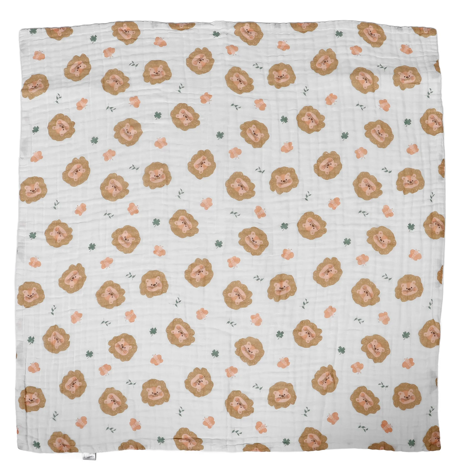 

Cotton Baby Blanket Large Swaddle Wrap Soft for Newborns Summer Cooling Nursing Sleeping Stroller Use Unisex Print