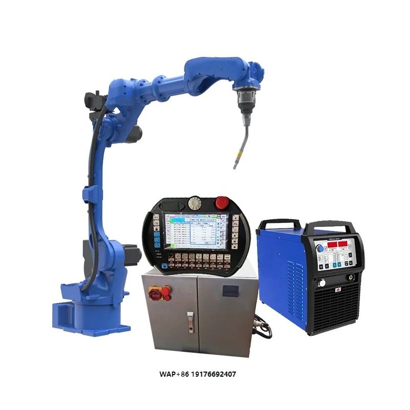 Intelligent Welding Robot/ Industrial Workshop Pieces Welding Robotic Arm / High Quality 6 Axis Automatic Welding Robot Arm
