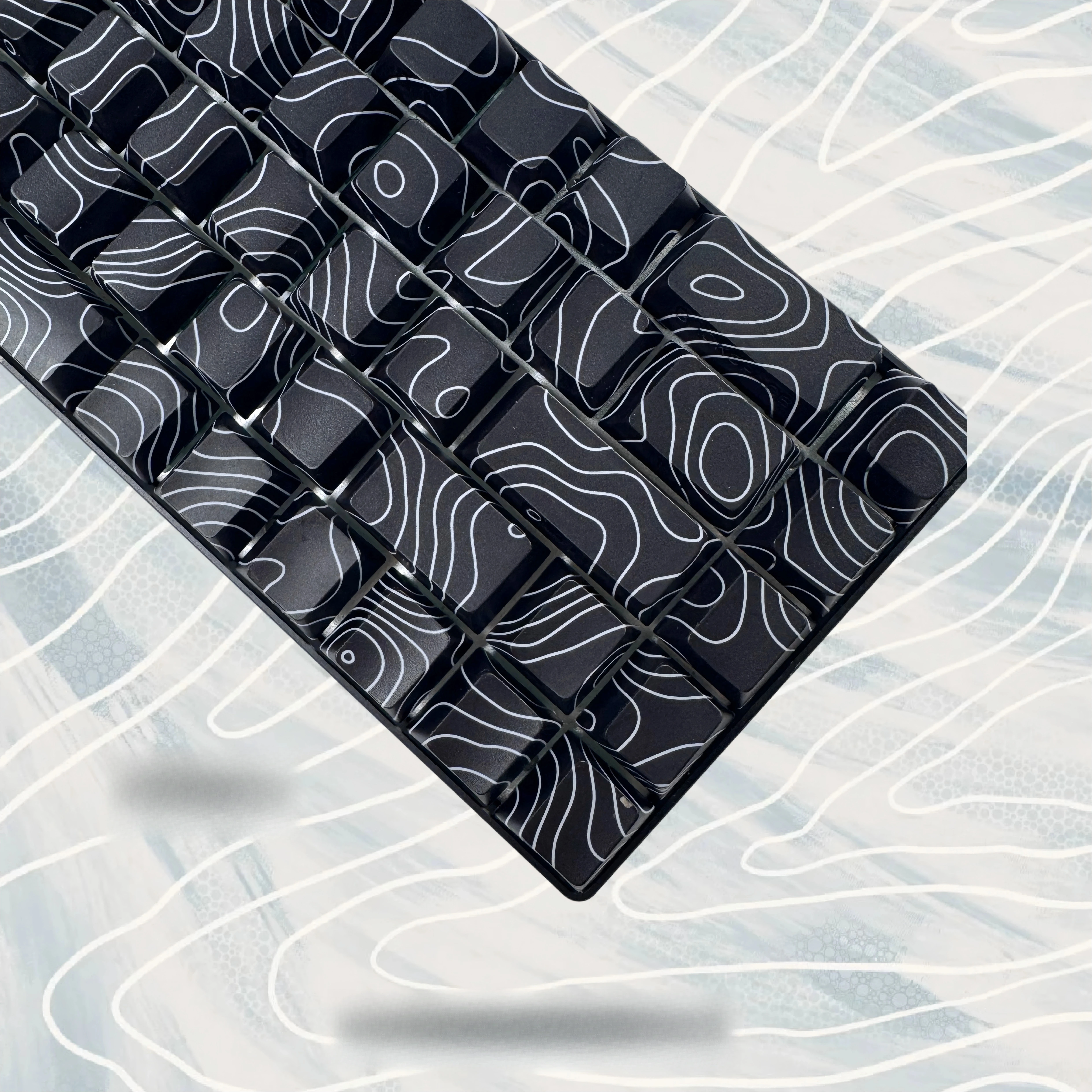 

Side engraving contour - theme keycap original height PBT keycap five-sided sublimation e-sports customized personality