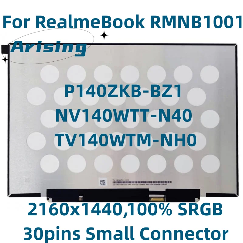 NV140WTT-N40 TV140WTM-NH0 P140ZKB-BZ1 100% sRGB LCD Display Screen XRISS 14