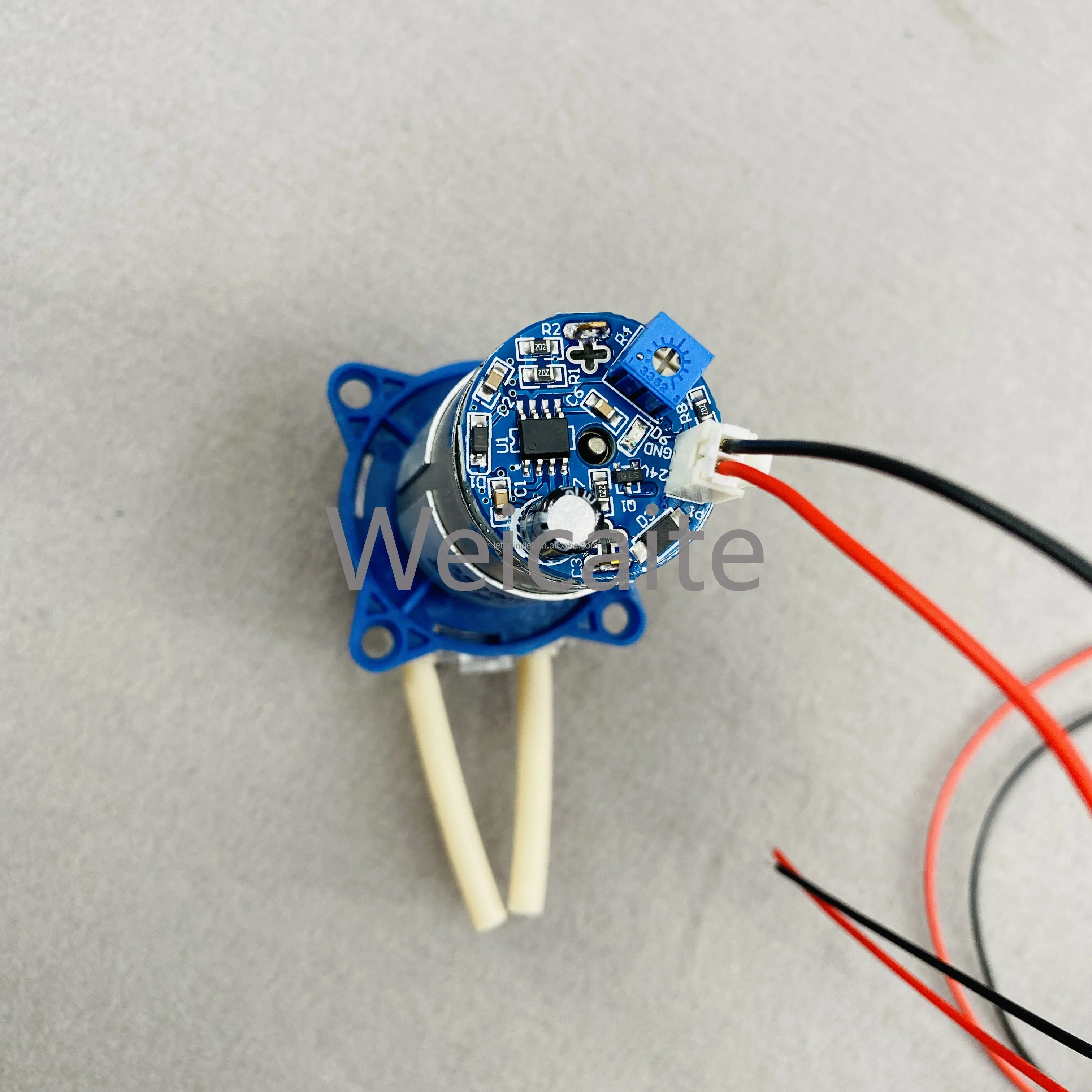 24V 7w DC DTF Sistema de circulación de tinta blanca Impresora DTF Bomba peristáltica con tablero de control de velocidad