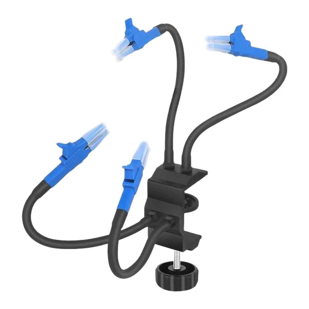 Gooseneck Soldering Assistant Tool with Rotating Clamp Base for Soldering Iron Support and Hands Free Operation
