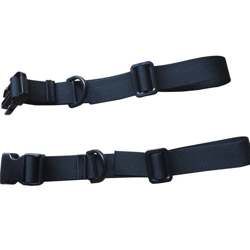 Adjustable Outdoor Chest Strap Sternum Harness Webbing Buckled Nylon With Whistle Backpack Accessories Anti Slip