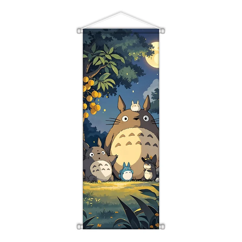 Pósteres de Pared con Personajes de Anime de Mi Vecino Totoro, Impresiones HD, Arte Decorativo para Colgar, Regalo