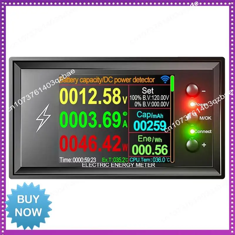 Hot Ltem Smart DT20W 0-420V Lithium-Batterie-Tester mit WLAN, 30A DC Coulomb Power Meter für Spannungs- und Kapazitätserkennung