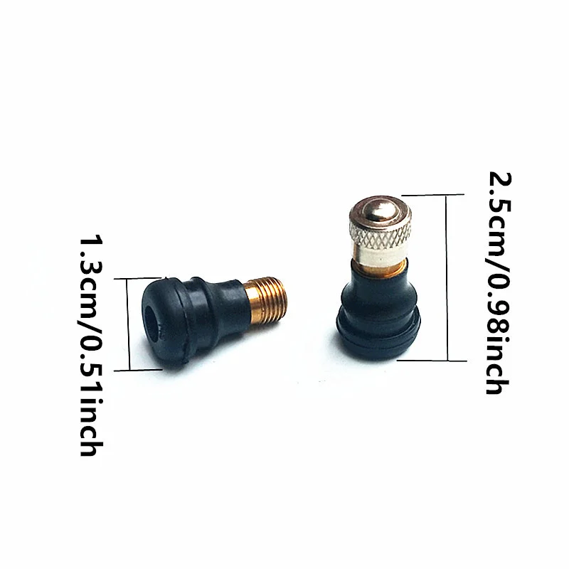2/4PCS Vacuum Tubeless Valves for Max G30 for Electric Scooter Xiaomi M365/m365 Pro/pro 2 Tyre Tubeless Tire Wheel Gas Valve Par