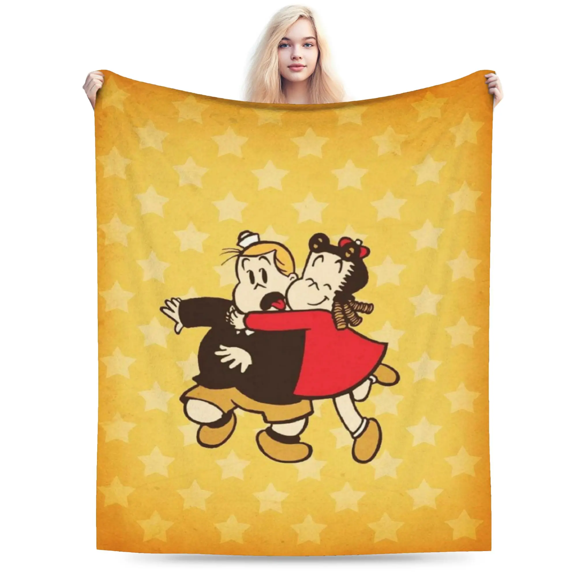 Cozy Littles Lulus Blanket Stuff Sofa Decorative  Throw Blankets Super Warm Fleece for Car