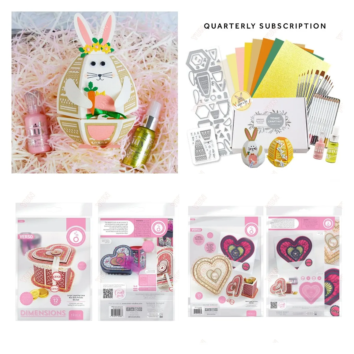 

Layering Lace Box Large Side Panels Die Set Bunny & Egg Metal Cutting Dies Decoration Scrapbook DIY Paper Card Album Mould Craft