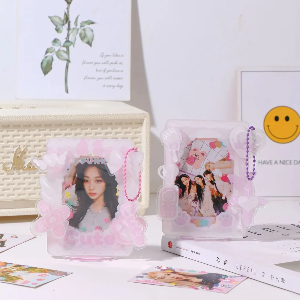 Original Sweet Cool น่ารักลมการ์ดขาตั้งจอแสดงผลการ์ดอิฐขาตั้งการ์ดที่ถอดออกได้ตารางการ์ดป้องกันการ์ด