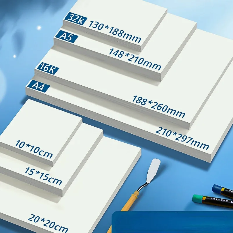 Imagem -05 - Papel Especial Pastel do Óleo Pesado da Cor a5 a4 Esboço Engroçado 200g 32k 16k Macio Cartão Pintura Macio 50 Peças