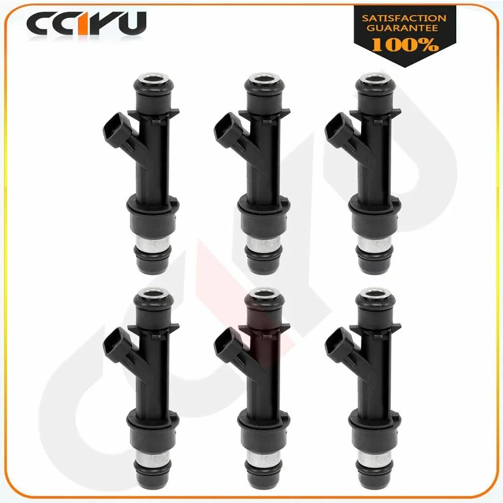 

6 Fuel Injectors For Isuzu Ascender GMC Envoy 4.2L 2003-2004 High Quality