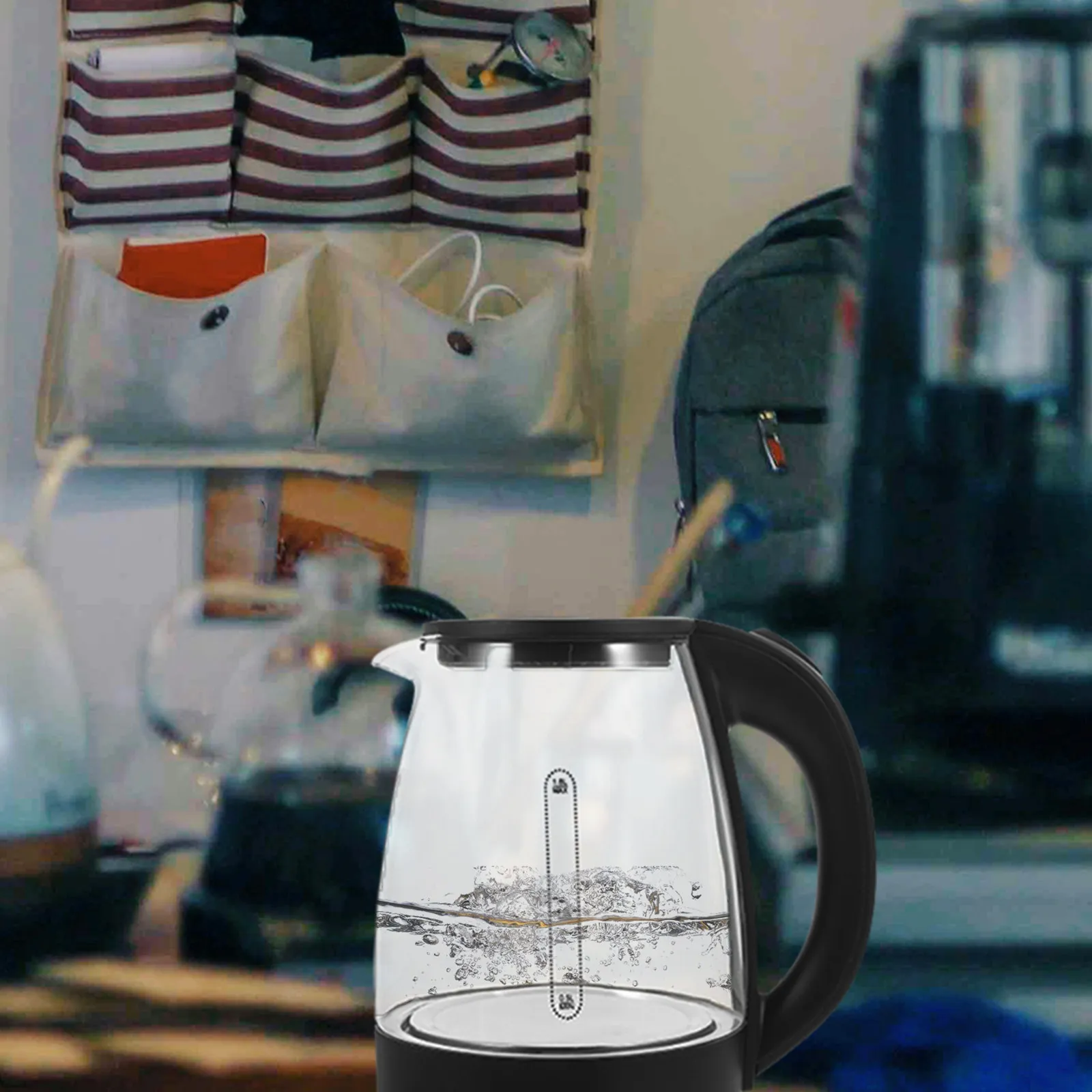 Electric Kettle 1.7L Fast Boil Auto Shut-Off One-Touch Control for Home Kitchen