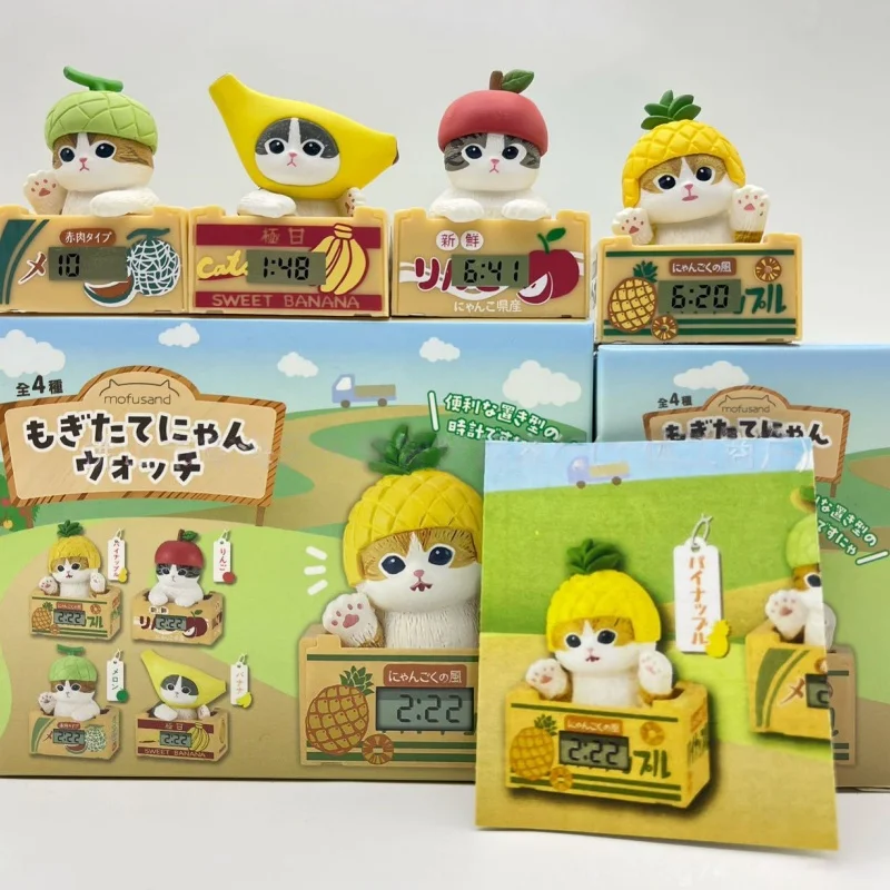 2025年 日本 モフサンド 猫フィギュア ウサギ ブラインドボックス 女装 レプリカ人形 モデルオーナメント クリスマスギフト かわいいデコレーション ギフト