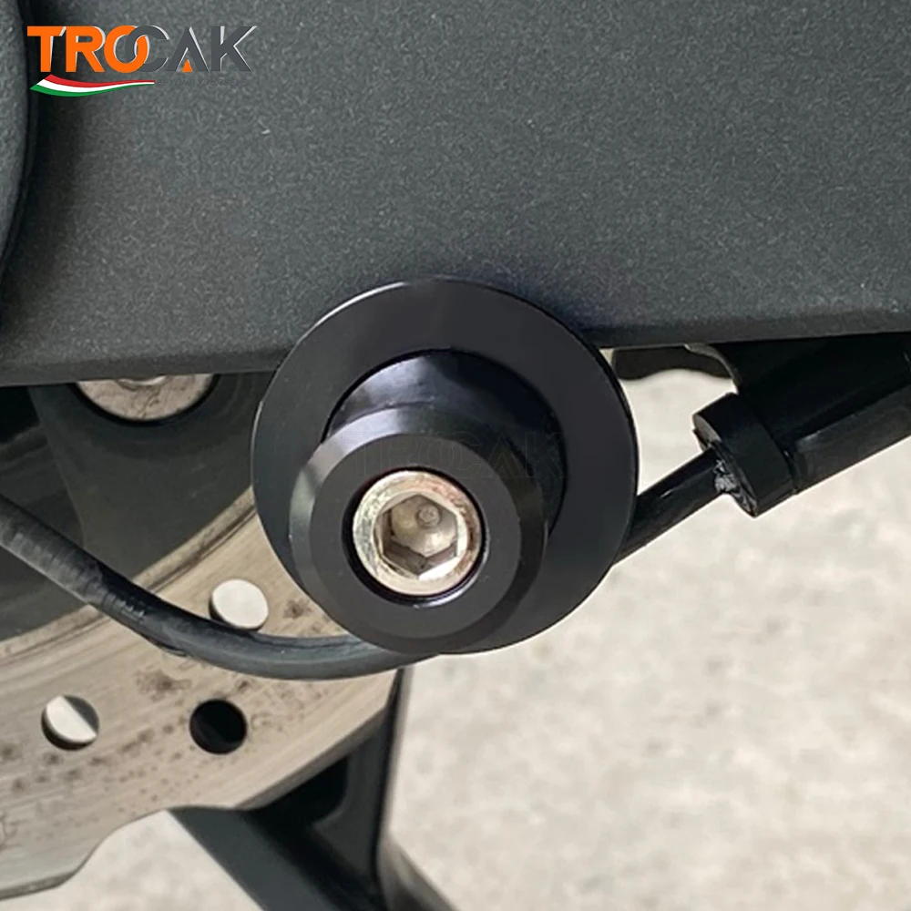 8mm Schwingenspulen-Slider-Ständerschrauben für Triumph Street Triple 765 RS S R 765RS 765R Street Triple 675 Trident 660 Motorräder