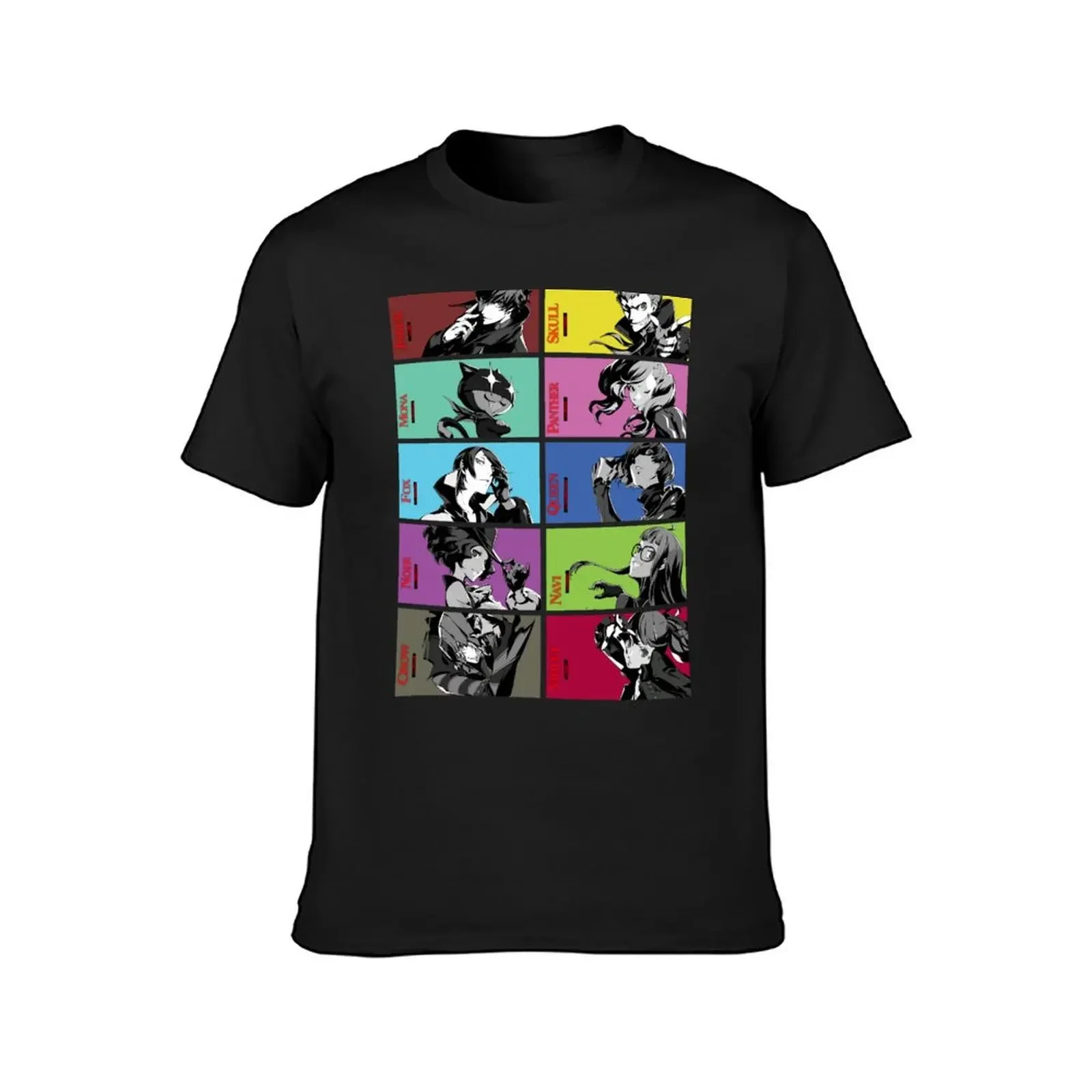 Persona 5 Royal - Phantom Thieves and Associates T-Shirt tops baggy shirts korean fashion cotton t shirt men