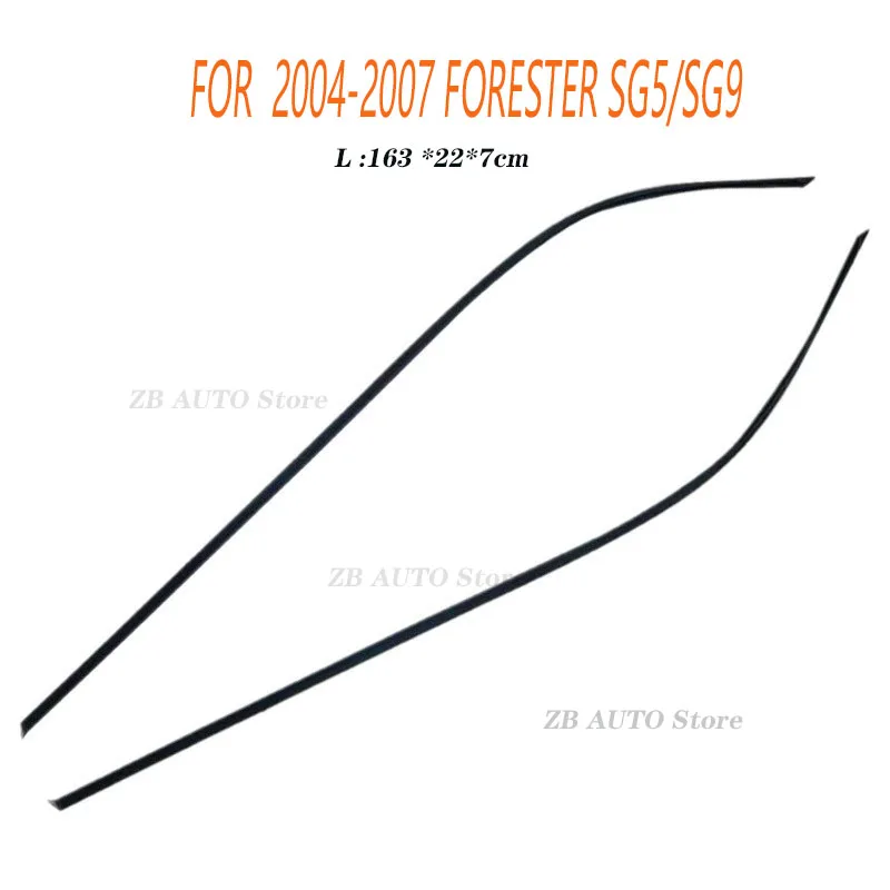 For FORESTER SG5/SG9 2004-2007 Window visors  Rain water prevention; Covering the sunlight; Anti fog; Snow prevention