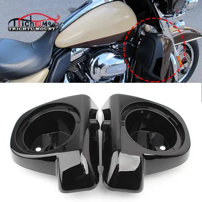 

Motorcycle Lower Vented Fairings Speaker Pod Box 6.5inch For Harley Touring Electra Glide Road Glide 2014-2020 moto accessories