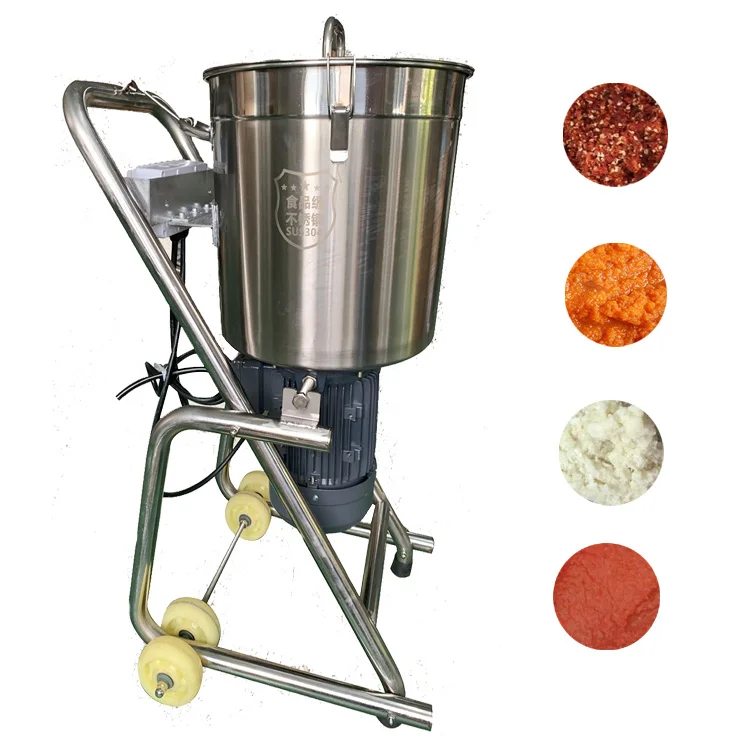 

Commercial SS 32L/50L Universal Fritter Food Chopper Cutter Blender Machine for Vegetable/Fruit/Meat/Herb