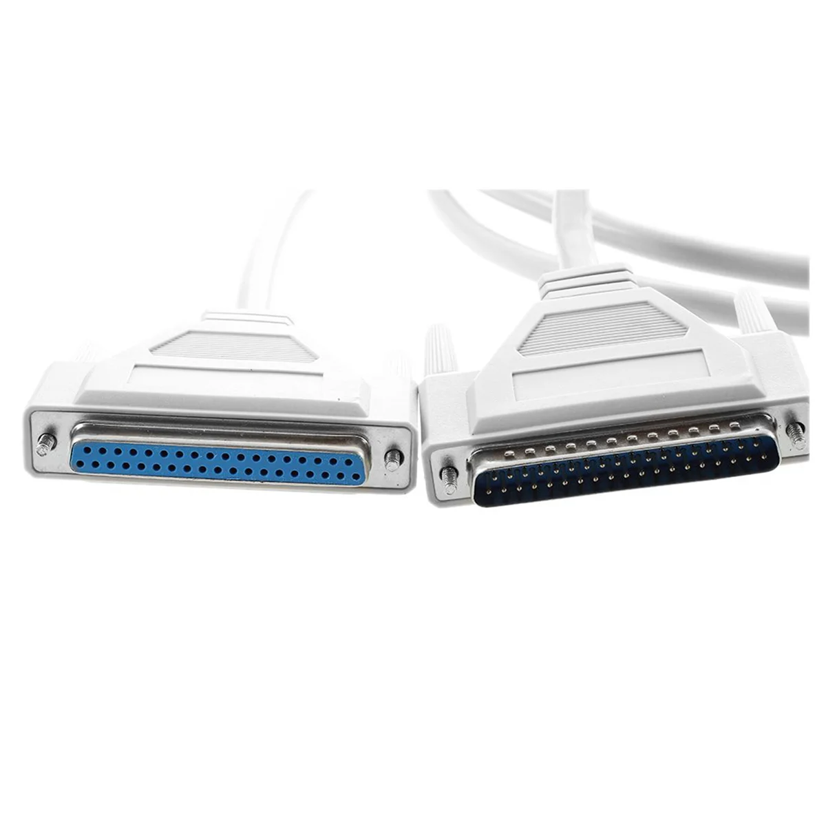 3X 3 metros 37 pines macho a hembra DB37 Cable de extensión gris blanco-Y41A