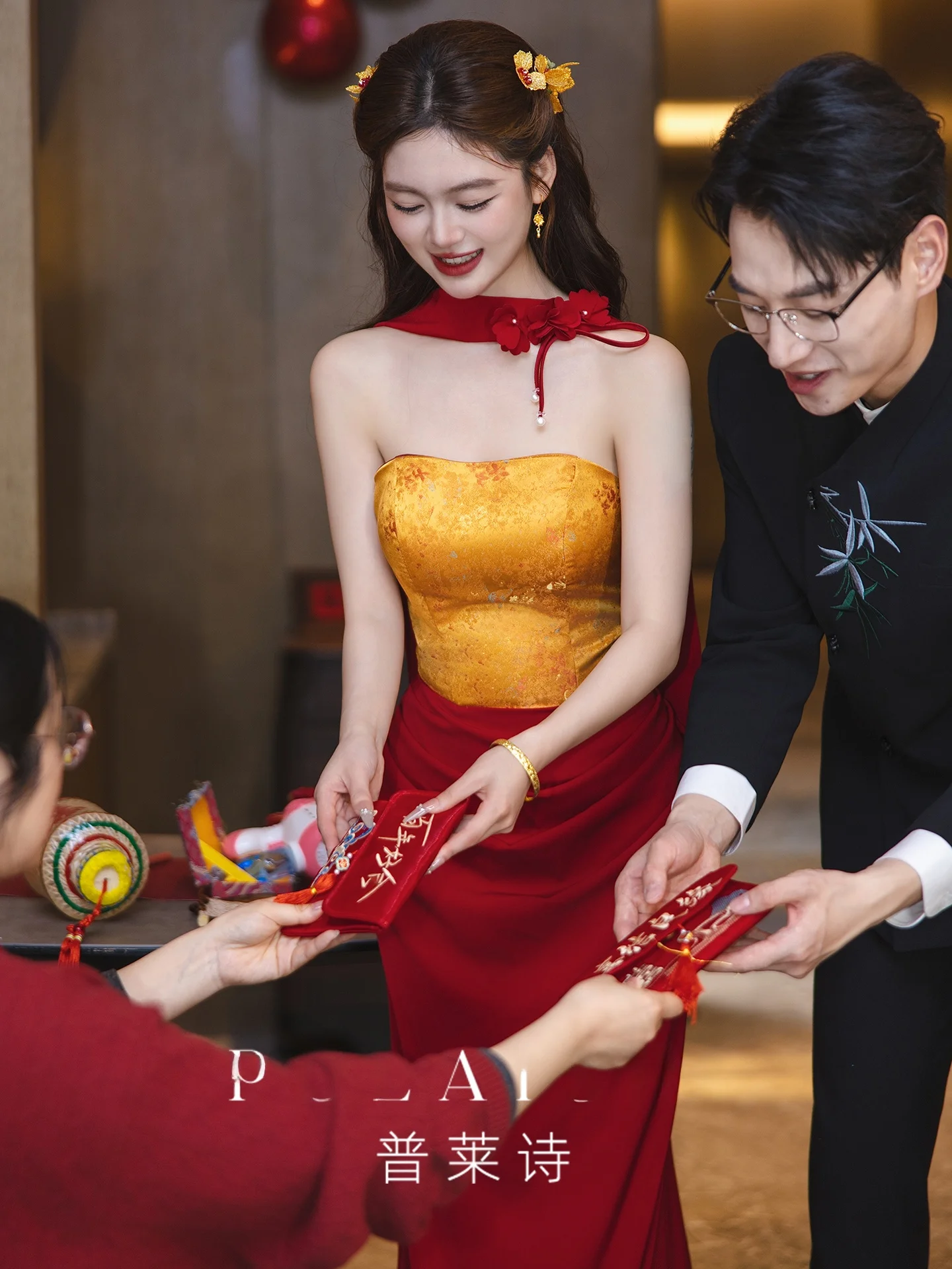 

Красное вечернее платье для женщин в винтажном стиле, с молнией, силуэт «рыбий хвост», свадебное платье с длинной юбкой, подарок на свадьбу