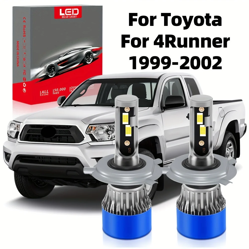 

Подходит для Toyota 4runner (1999-2002), полный белый Чип CSP 6000K 170 Вт без проблем с установкой, 2 шт.