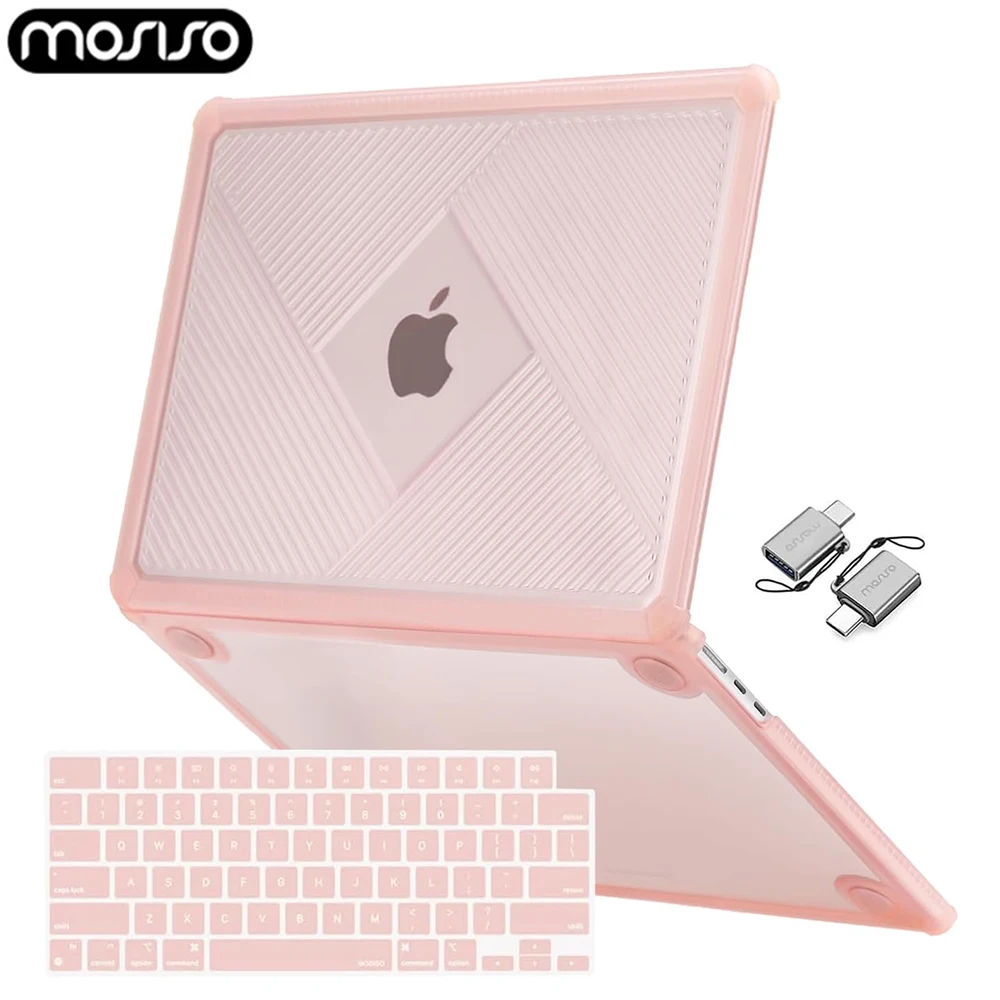 Case for MacBook Pro Air 13 14 15 inch Case M4 M3 M2 M1 A3240 A3113 A2681 A3112 A2918 A2442 A3241 A3114 A2941 A2179 A2338 Cover