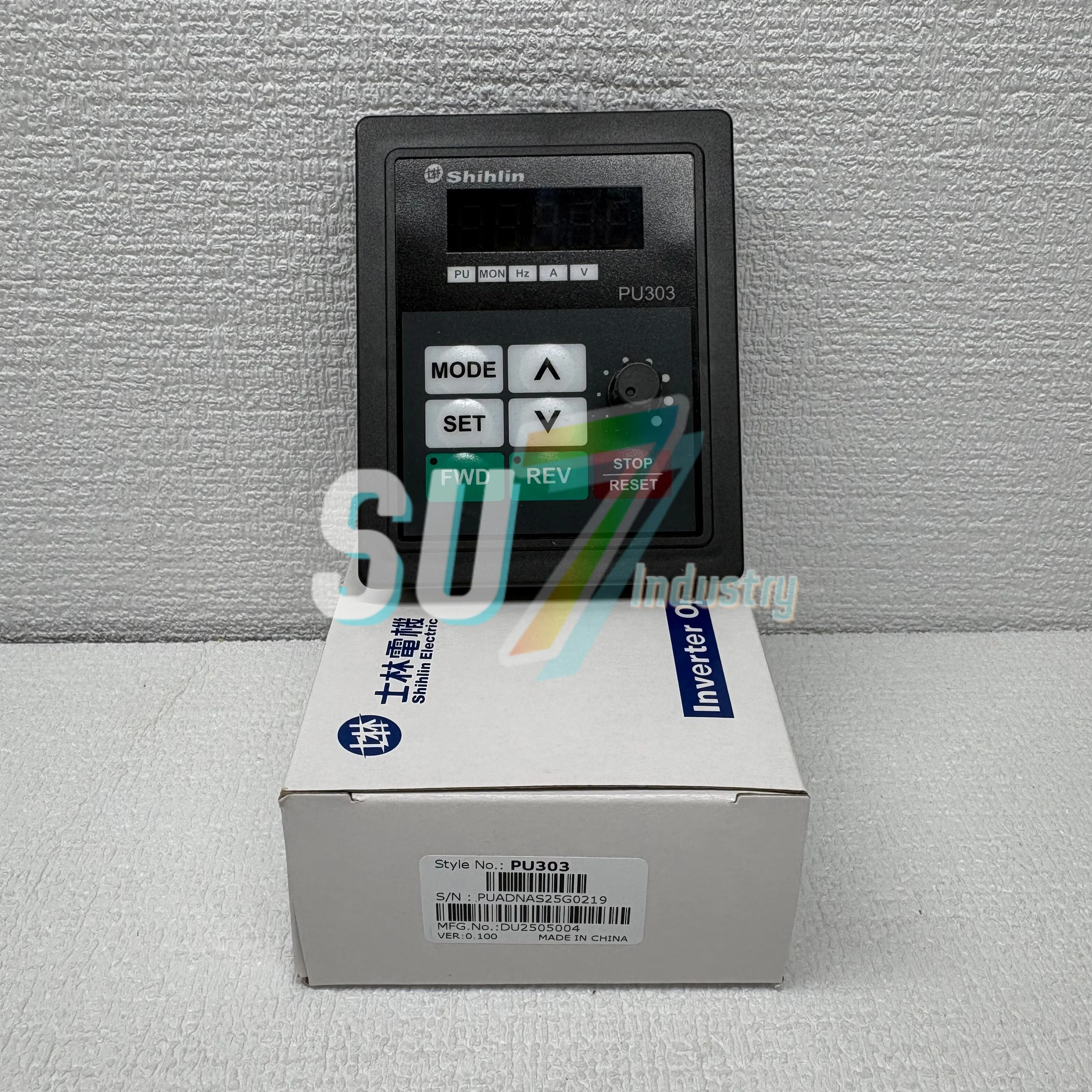 Painel de operação do conversor de frequência PU303 Novo original