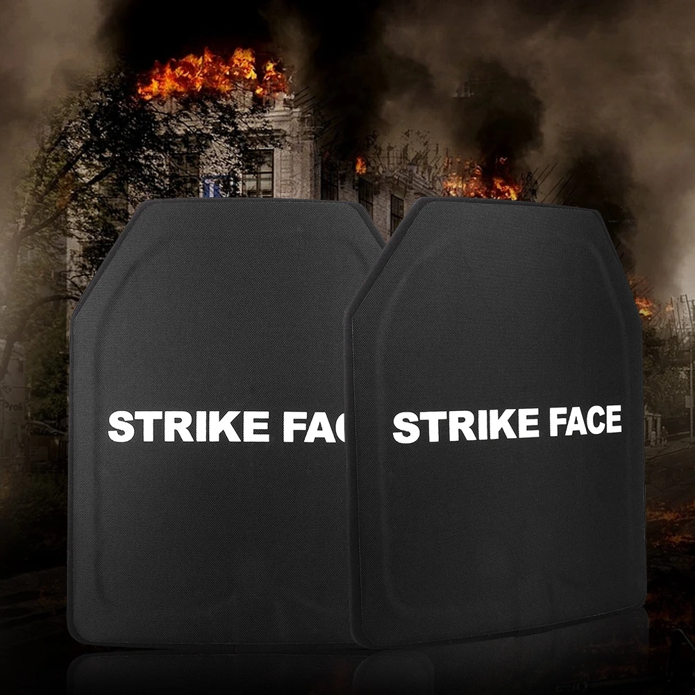 30x25cm Bullets-Proof Plate PE IIIA Backpack Armor Panel Anti Stab Composite Plate Safety Vest Ballistic Body Armour Board