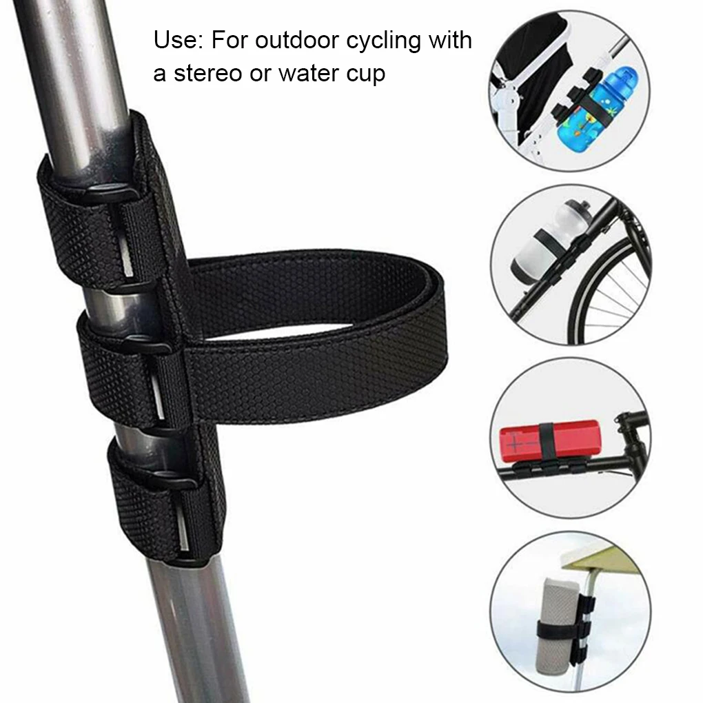 Portable Universal Mountain Bicycles Fixing Kettle Holder Bluetooth-compatible Speaker Juice Mount Strap Cycling Accessory