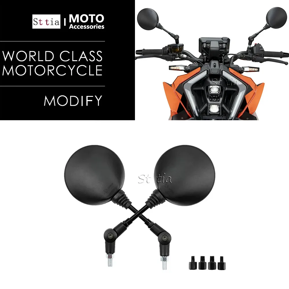 

Fit For KTM 390 690 790 890 990 Duke 1290 1390 Super Duke Motorcycle Rearview Mirror Motorbike Bike Handlebar Rear View Mirrors