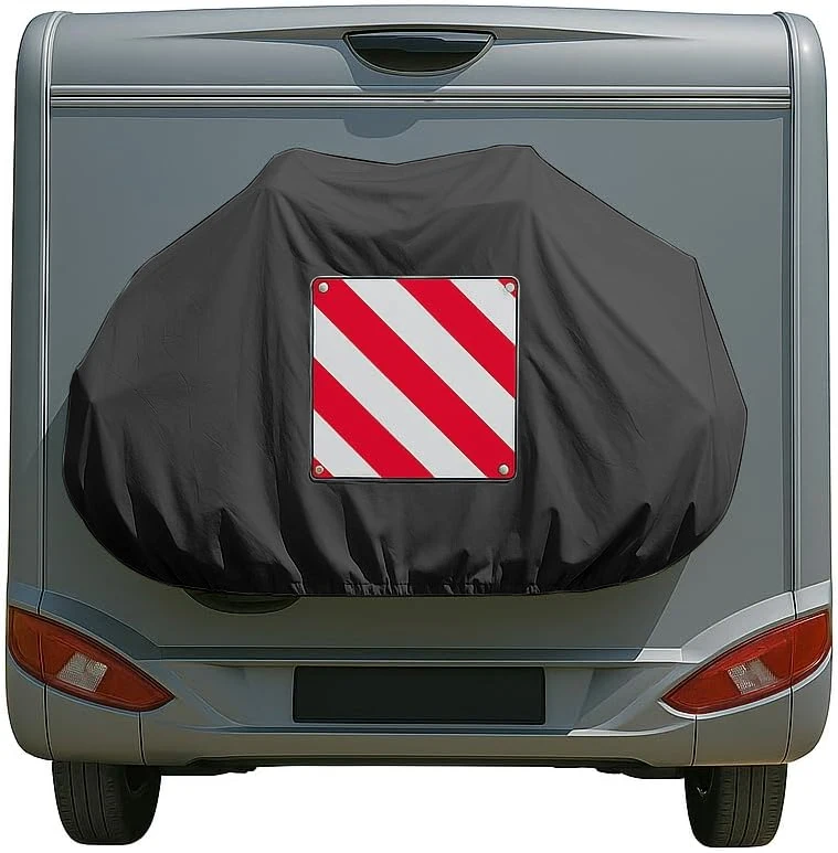 قافلة الخلفية جبل غطاء دراجة ل 1/2 الدراجات الغطاء الواقي التخييم القوافل المنازل المتنقلة أجزاء مقاوم للماء مقاومة الثلوج #5