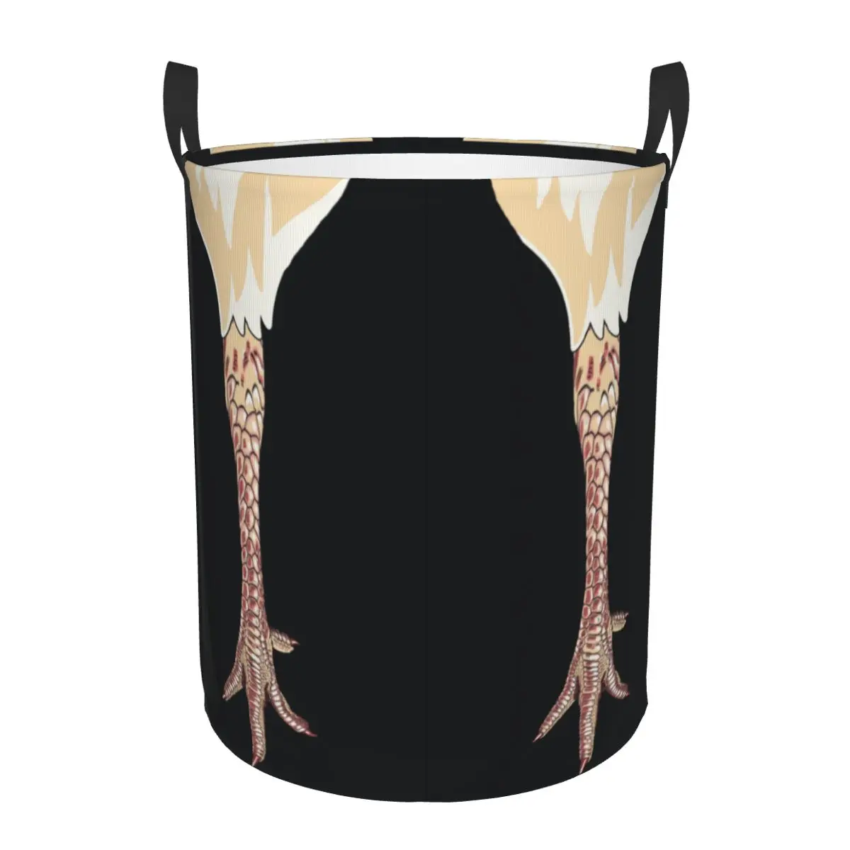 

Изготовленная на заказ корзина для белья с куриными ножками, складная корзина для игрушек с мультяшными животными, корзина для хранения одежды для детской комнаты