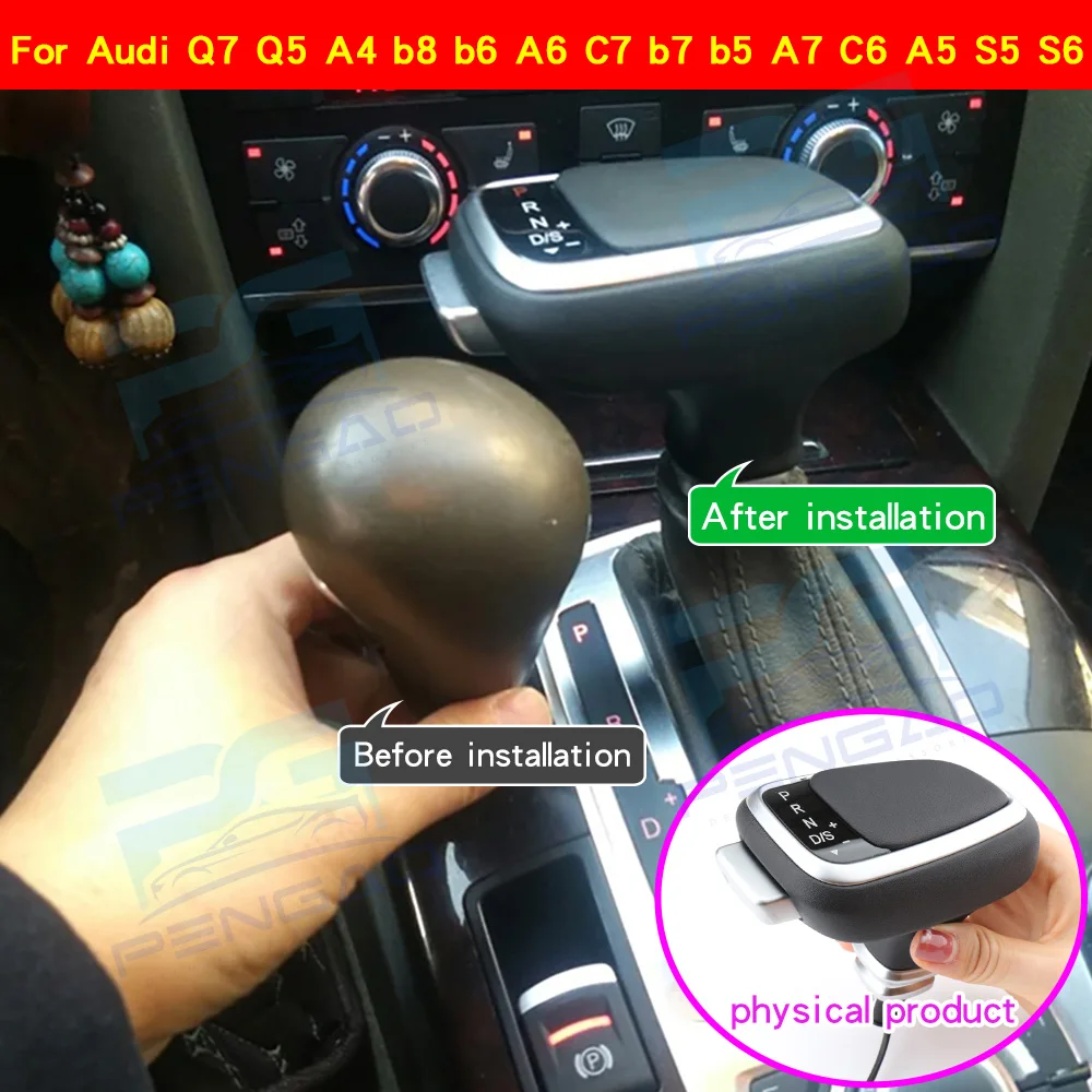 

Для audi q7 q5 A4 b8 b6 A6 C7 b7 b5 A7 C6 a5 S5 S6 Cortex Автомобильные аксессуары Ручки коробки передач Ручка переключения передач Рычаг Головка передач
