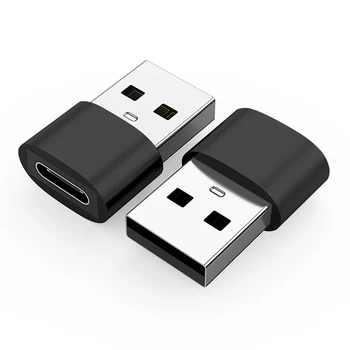 2 pièces USB vers Type C Adaptateur OTG USB USB-C MÂLE VERS MICRO USB Convertisseur femelle pour Macbook Samsung S20 connecteur USBC OTG 12 meilleurs adaptateurs micro USB vers USB-C en vente - No3