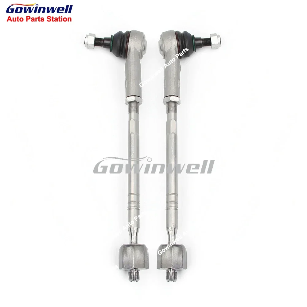 2pcs Front Steering Tie Rod End Head Assembly For Porsche Cayenne 955 9PA 92A VW 7LA 7P5 Audi Q7 4LB 7L0422803D 7L0422804D