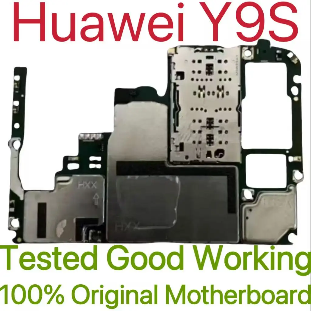 Global Version Original Unlocked Motherboard for Huawei Y9S Good Work Fully Tested Circuit Plate Main Logic Board for Huawei Y9S