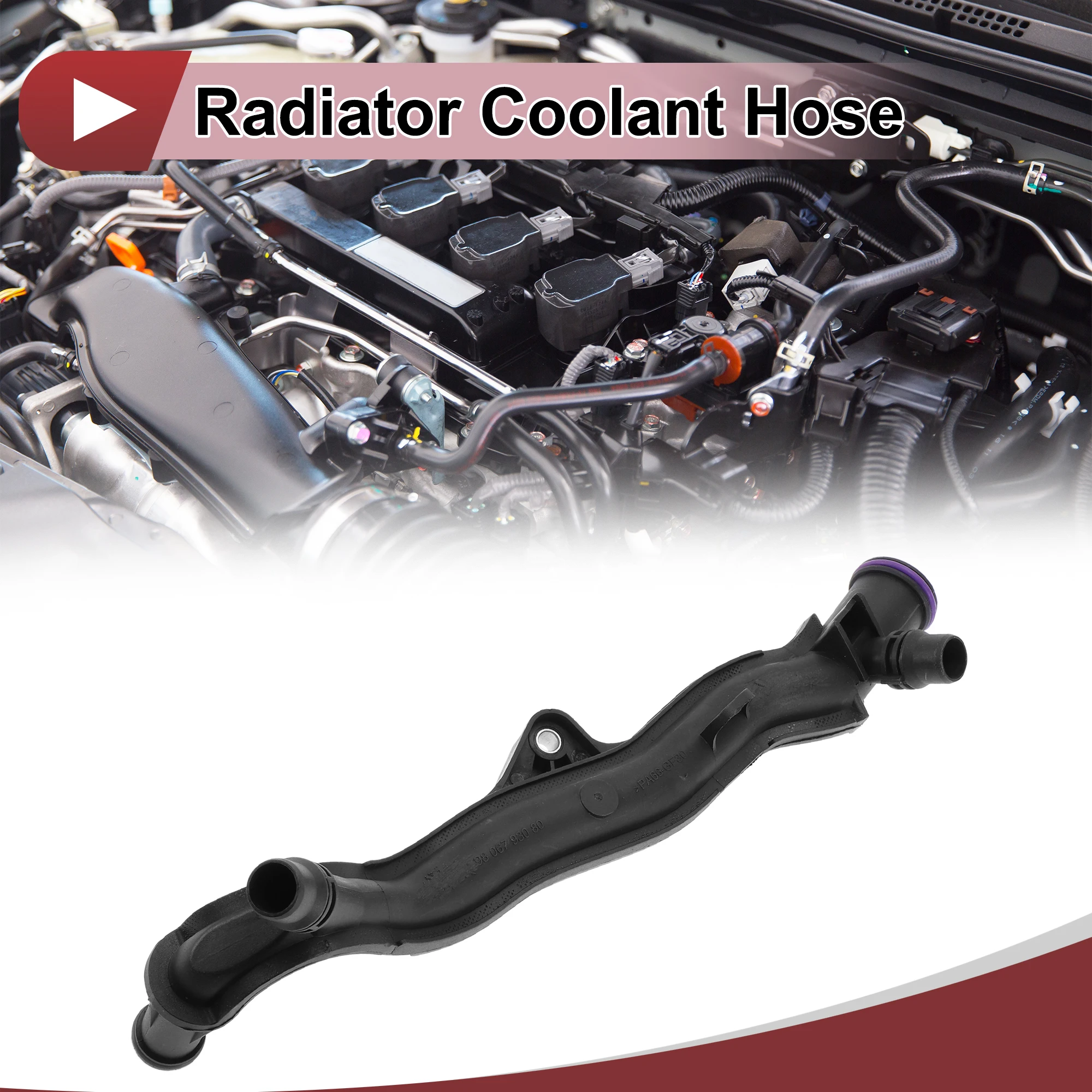 UXCELL 1 قطعة خرطوم المبرد المبرد لبيجو 208 MK1 1.0 VTi 2012-2019 محرك ترموستات الإسكان أنابيب مضخة المياه