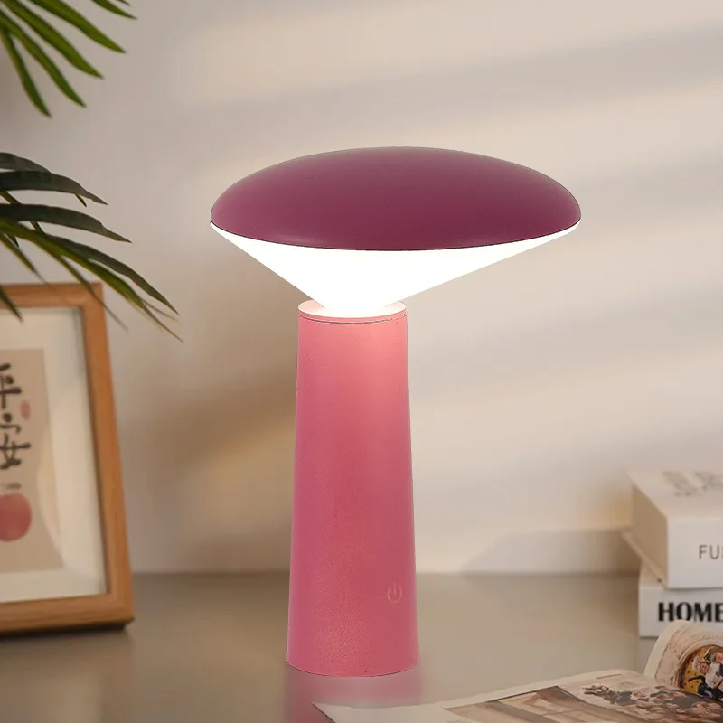 Creative Ins Style Light Luxury Learning Eye Protection Bedroom Bedside Lamp LED Ambient Lighting Gift Night Light