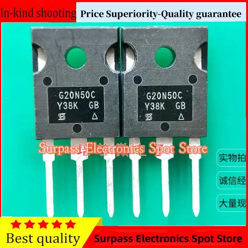 50PCS-100PCS  SIHG20N50C G20N50C  500V 20A TO-247 MOS Price Superiority-Quality guarantee