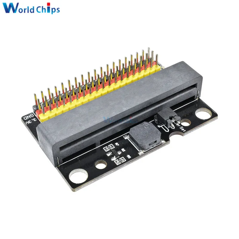 Expansion Board Breakout Adapter Board for IOBIT BBC Micro: bit Kids Programming Development Board Module Contains Buzzer