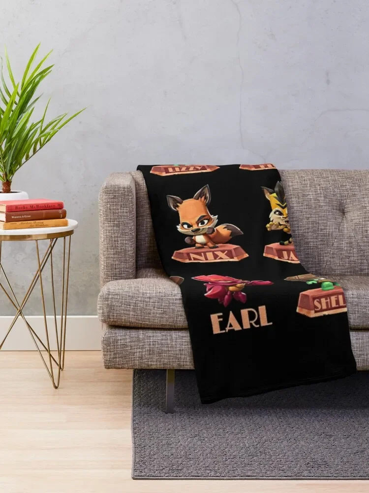 Mens My Favorite Zooba Battle Arena Royale Characters N 01 Zoo Gifts For Fan Throw Blanket Softest Decorative Beds Blankets