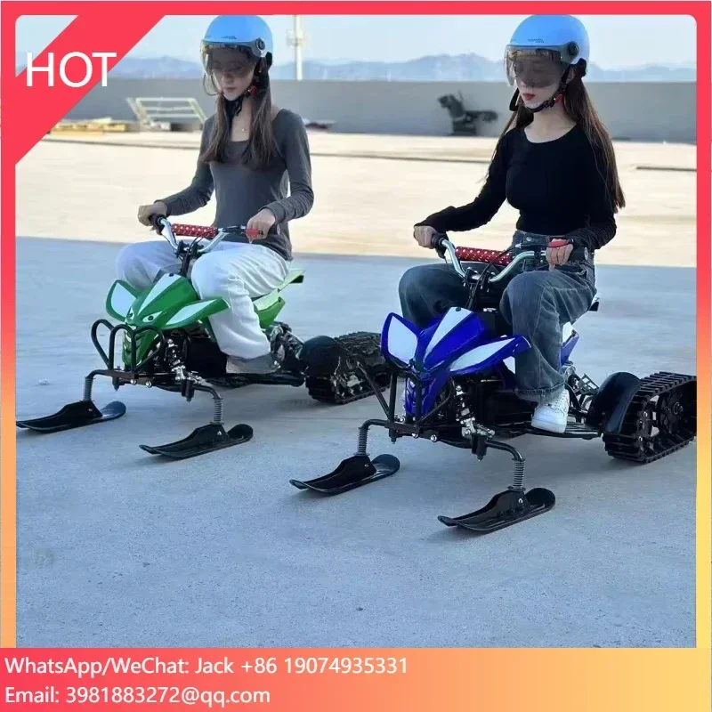 

2025Best Selling Kids Electric Snowmobile Snowscooter Snow Racer