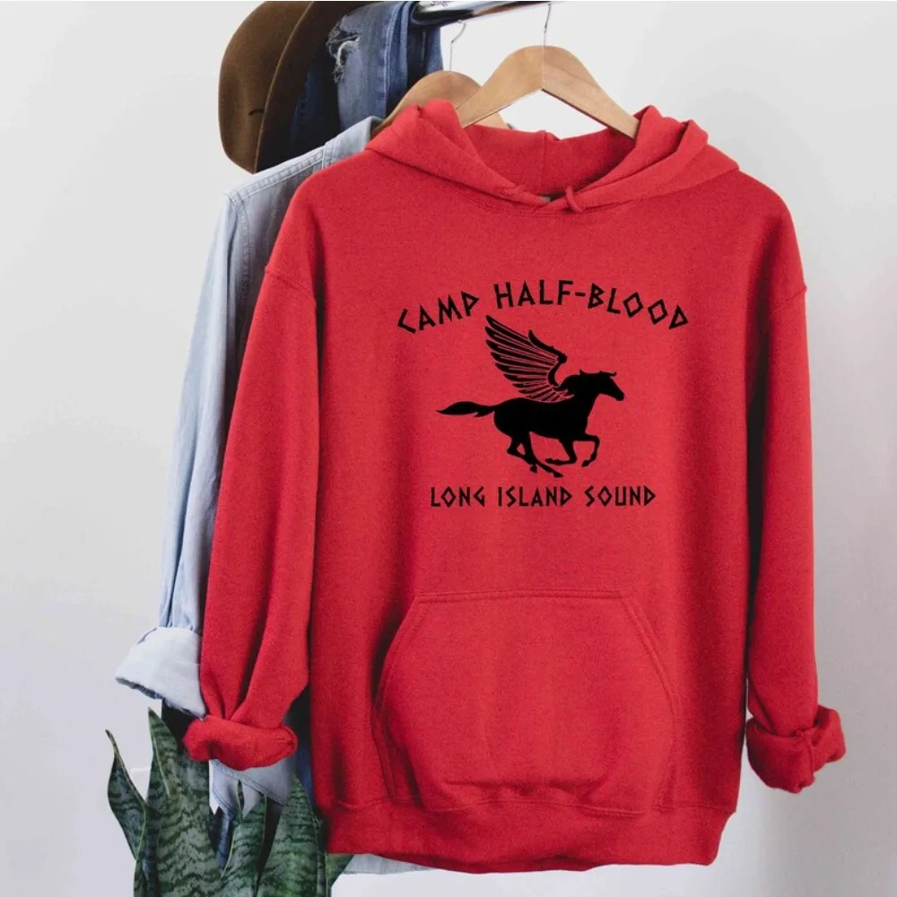 Camp Half Blood Hoodie Percy Jackson Streetwear Hoodie Camp Percy Jackson Movie Hoodies Men Women Fashion Casual Sweatshirts