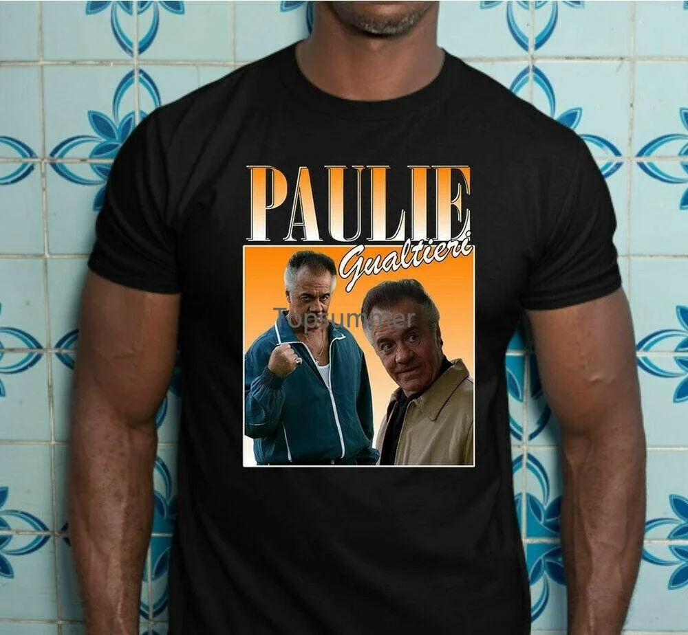 Paulie Walnuts Gualtieri Retro Design Sopranos Funny T-Shirt Funny Birthday C