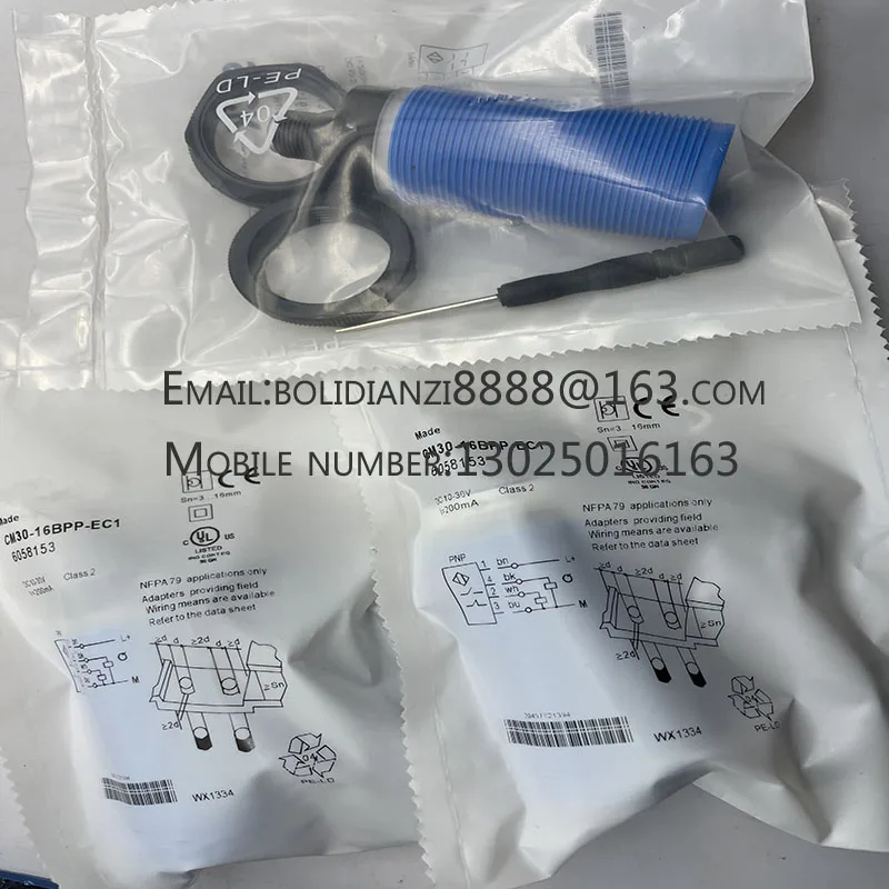 Novo sensor de interruptor de proximidade CM18-08BPP-EC1 CM30-16BPP-EC1