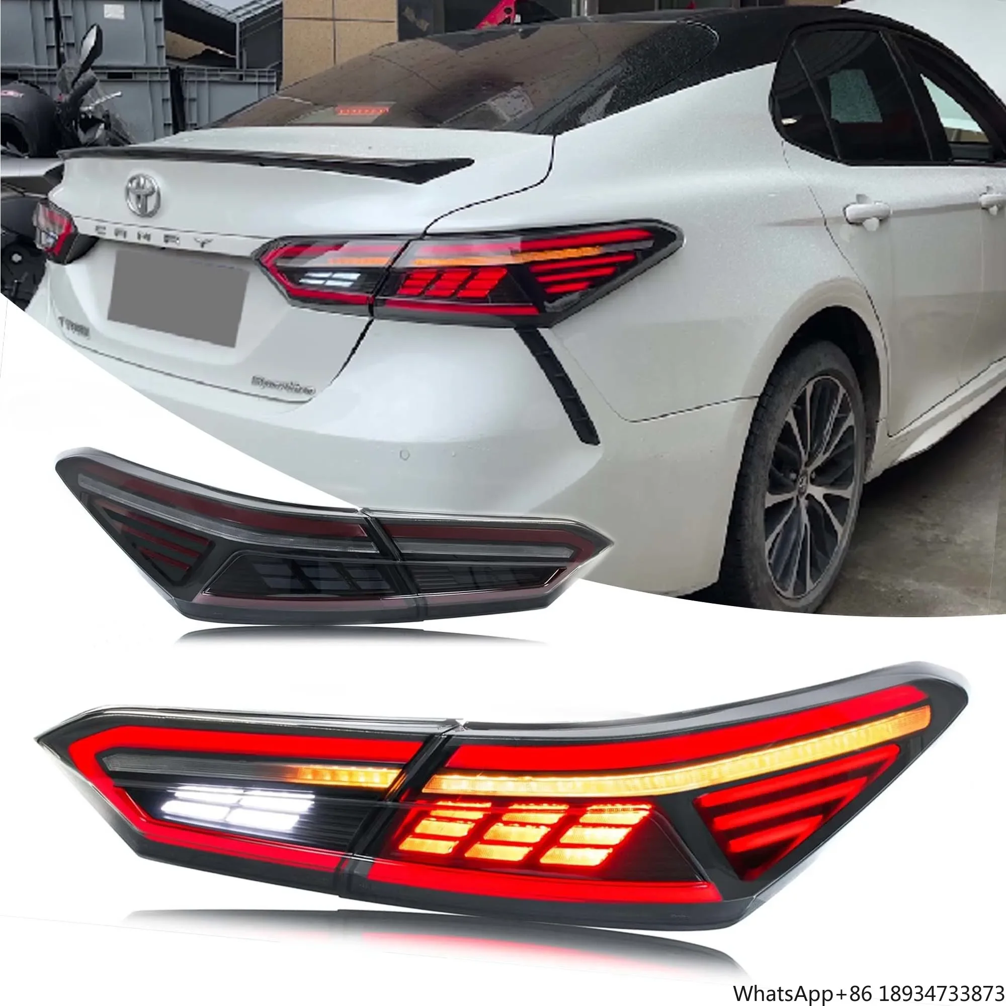 Factory Car Accesorios OEM LED Tail Lamp For Toyota Camry 2018-2021