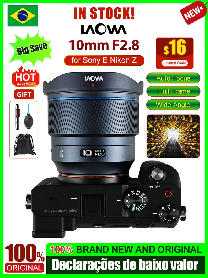 In Stock ! Laowa AF FF II 10mm f/2.8 C&D-Dreamer Lens for Sony E