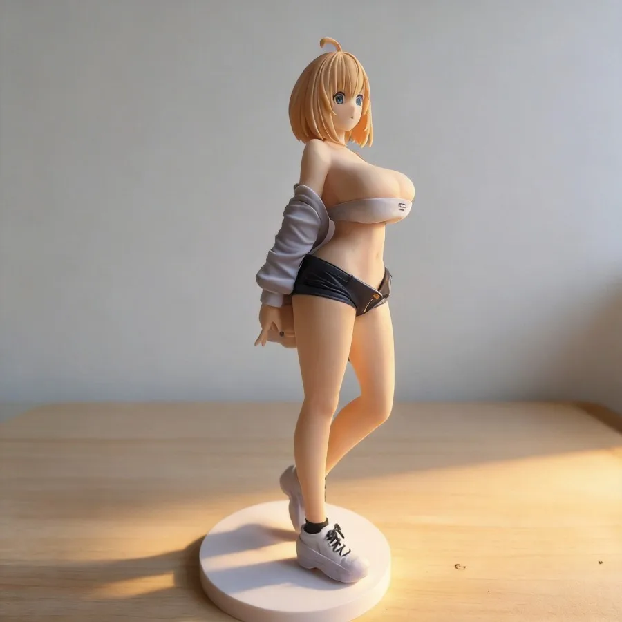 

Sophia Shirin Summer Outfit Anime Beautiful Girl Figure 2D Desktop Collectible Display Model Ornament