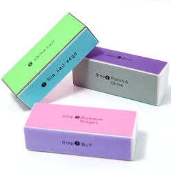 Four Sides Nail Art Buffer Sanding Block Buffs Professional Nail Files Polishing Tools Pedicure Manicure Accessories